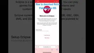 How to download IOS RETRO POK&Eacute;MON