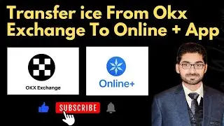 How To Transfer ice Token From Okx Exchange To Online + App || ICE Network App Update....