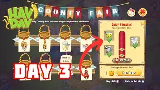 Hay Day - Late Summer County Fair - Day 3 Gameplay🎈