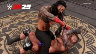 WWE 2K25 MOBILE NETFLIX EDITION NEW UPDATE ROMAN REIGNS VS Randy Orton 