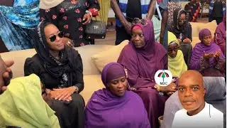 Dr Zanator Agyemang Rawlings visits the family of the late MP, Mahama Naser Toure at his residence 