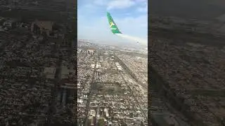 Landing at Cape Town International Airport (CPT) Eastward view #aviation #capetown #southafrica
