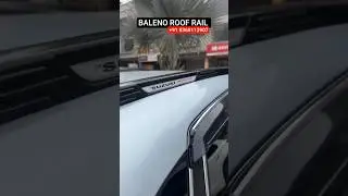 BALENO 2026 ROOF RAIL #automobile #caraccessories #gtcaraccessories #balenoroofrail
