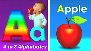 Phonics Song with TWO Words -A For Apple -ABC Alphabate Songs with Sound for Children ep.१२🍎#159