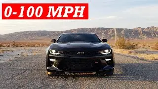 Тесты Camaro SS 2018 (8-ступенчатая) от 0 до 100 миль в час