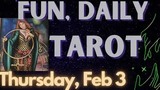 The Empress visits, and pleasure awaits! A fun, daily tarot reading for Thursday, February 3, 2022