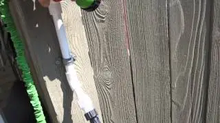 Back yard hose access
