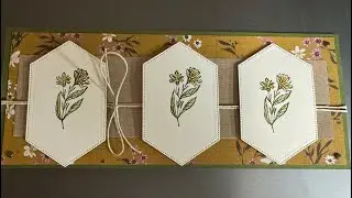 Slimline Card - Wildly Flowering DSP