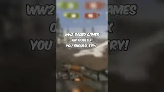 Best WW2 games on ROBLOX 🔥🔥 #shorts #roblox #robloxshorts #viralshort #milsim #war #robloxedit
