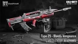 Legendary Type 25 Bloody Vengeance Gameplay / Rapid Fire Match / Call Of Duty Mobile Gameplay