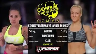 Combat Challenge North East 7: Kennedy freeman vs Jannes Thunes