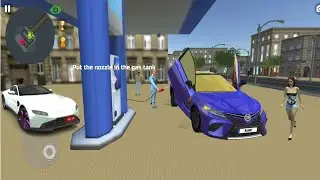 Car simulator M5 - gas station | Android Gameplay