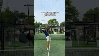 Easiest drill to improve kick smash! #padel