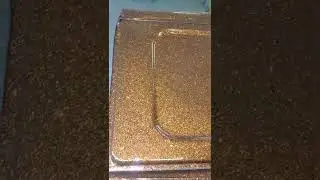 Hotrod Ford F1 tailgate - kustom metal flake mix