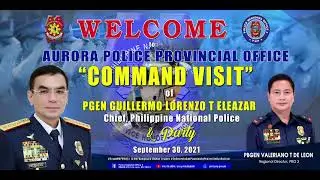 Command Visit at Aurora Police Provincial Office | Sept. 30, 2021