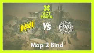 NAVI vs M8 | VCT EMEA Kickoff | Map 2 Bind