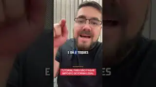 TUTORIAL PARA N&Atilde;O PAGAR IMPOSTO, DE FORMA LEGAL! pt3 #foryou #bitcoin #impostos #criptomoedas