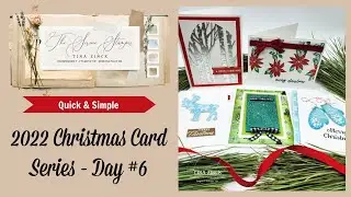 Christmas Card Series 2022 | Day 6 of 7 CLEAN & SIMPLE STAMPING