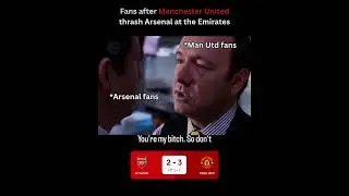 😭😭MAN UTD just beat Arsenal wtf  #footballmemes #memes #shorts #explore #manchesterunited
