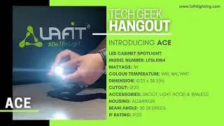 ACE: LED CABINET LIGHT by Lafit Lighting