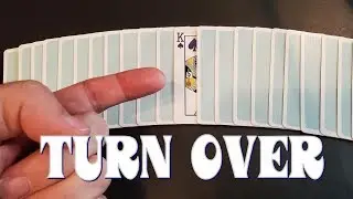 Card Magic Trick: The NEXT CARD will turn over!
