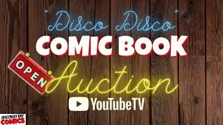COMIC BOOK AUCTION | Comic Books for sale | Trying something NEW....again