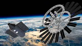 Rotierende Megastation im Erdorbit!? VAST mit SpaceX verb&uuml;ndet: Bau einer modularen Raumstation!
