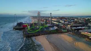 Drone Footage of Casino Pier
