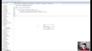 Java Dialog box