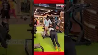 Priya Bhavani Shankar-ஐ படுத்தி எடுத்த Gym Master 😂 #priyabhavanisankar #pbs #gym #workout #gains