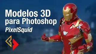 Modelos 3D para Photoshop: PixelSquid