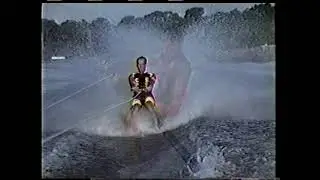 Ron Scarpa Rough Water Barefooting Lesson 1991
