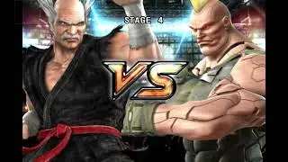 Tekken 5 Heihachi story mode ultra hard