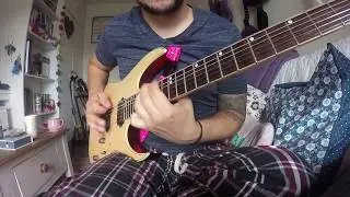 Ibanez Rg721 Dimarzio pickup test!