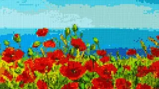 cross stitch world - wild flowers