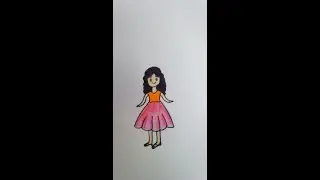 Easy Girl Drawing #easydrawing #girldrawing #simplepencildrawing #drawing