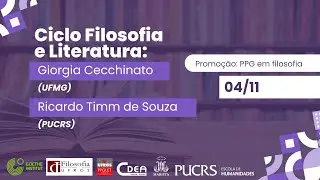 Ciclo Filosofia e Literatura 04/11/2025