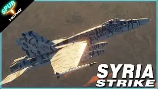 F-18 Hornet Strikes Over Syria - DCS PvE Multiplayer