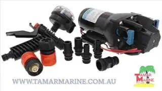 Tamar Marine -  Product: How to install and use - Jabsco HOTSHOT 4.0 HD Deckwash Pump Kit