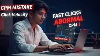 Click Velocity - Youtube Cpm Work Mistake 