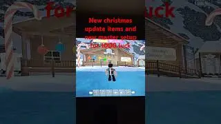 Ice fishing simulator christmas update and new setup#roblox#fishsimulator#fishing #robloxedit