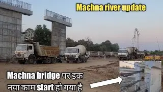 Finally सारे girder ready हो गये इक bridge के Machna river bridge @Raghavsingh143