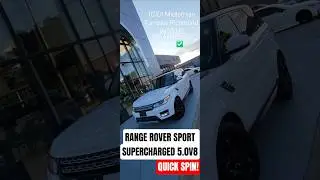 🔥POV: RANGE ROVER SPORT #rangerover #landrover #supercharged #v8 # #fyp #reels #sales #shorts #suv