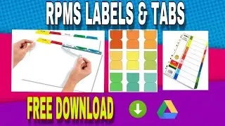 RPMS Labels, Tabs and Cover : Free Download