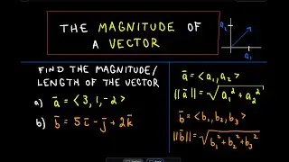 ❖ Vectors - Finding Magnitude or Length ❖