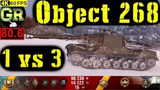 81_World of Tanks Object 268 WoT Replay - 10 Kills 6.3K DMG(Patch 1.5.0)