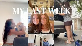 MY LAST WEEK AT HOME || saying goodbye..