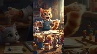 &ldquo;Learning is better with a cat teacher.&rdquo; 😺📖#shortstory