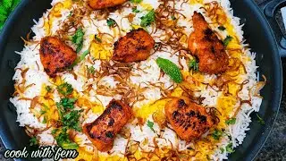 EID SPECIAL BIRYANI - Chicken Tikka Biryani - Best And Easy Biryani | Chicken Biryani-Cook With Fem