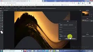 Урок 27. Фотошоп онлайн, программа Pixlr Editor 2021. Инструмент фильтр, волна, калейдоскоп